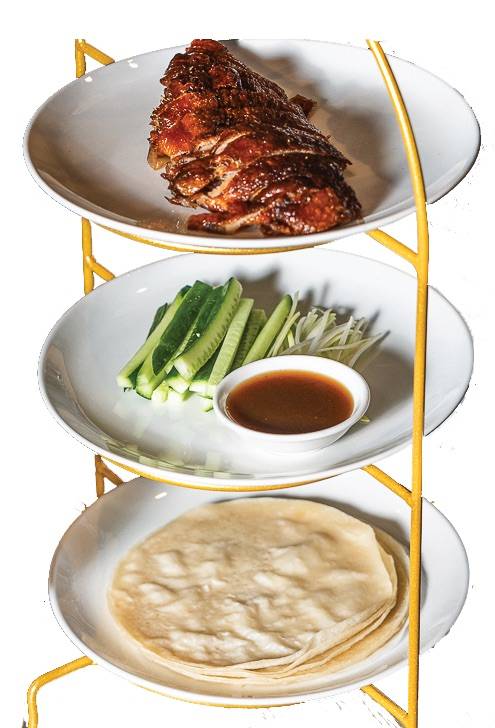 Roast Duck pancake 烤鸭煎饼